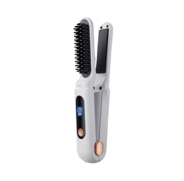 2 - in - 1 Straightener Hair Comb - buyverso